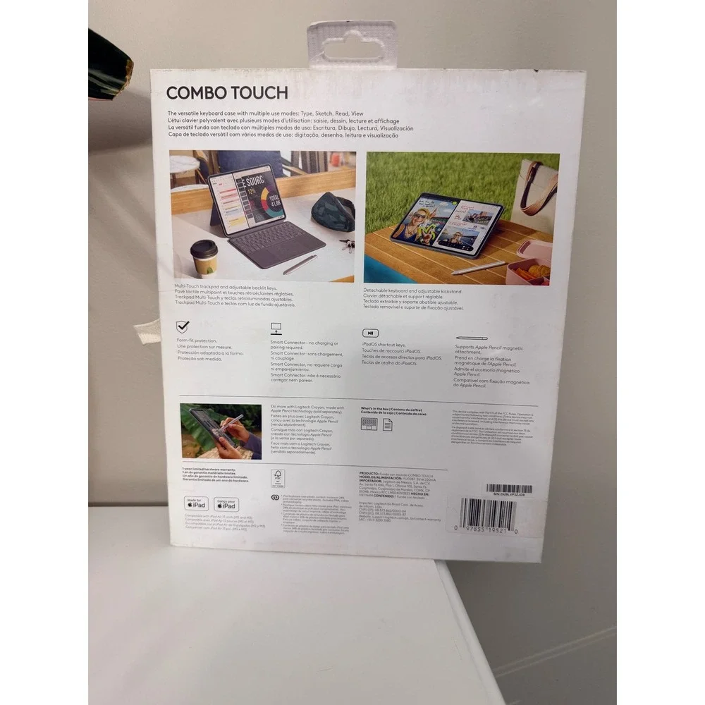 Logitech Combo Touch Keyboard Case iPad Air 13